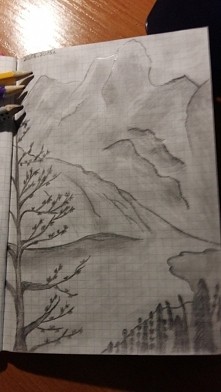 Moje początki z rysowaniem