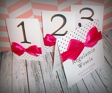 Regulamin wesela i numerki wzór SPOTTY: biel-czerń-fuksja :)


Masz pytania? Pisz! :)
kraina_czarow@interia.pl