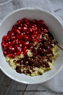 jaglanka z czekoladą i gran...