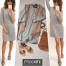 Efektowna sukienka ze sznurowanie w wersji codziennej czy wieczorowej? Zapraszamy mooshi.pl