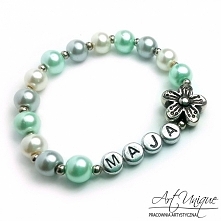 ♡ bransoletki z imionami ♡
Cena tylko 13,50 zł/szt.!
Różne kolory do wyboru!
Zapraszamy do naszego sklepu :D
ARTUNIQUE.PL