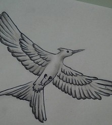 Kosogłos <3 Igrzyska Śmierci są najlepsze :3
rysunek ołówkiem 
Nie jest to dzieło sztuki ale może kogoś zainspiruje :*