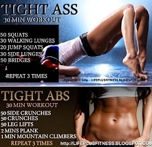 Trening pośladków i ABS