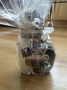 prezent ślubny - home made:)