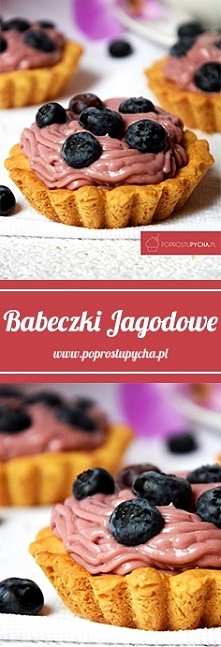 PYSZNE BABECZKI Z KREMEM JAGODOWYM! <3 ZAPRASZAM PO PRZEPIS :)