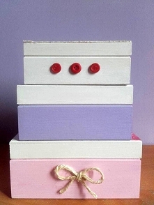 pudełka decoupage :) zapraszam