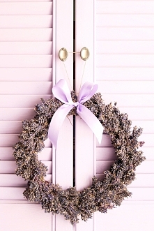 Wianek z lawendy krok po kr...