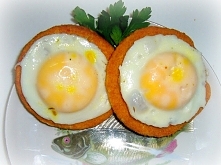 Kotlety rybne z oczkiem- fishburger