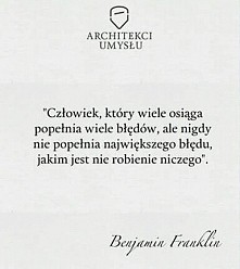 B.Franklin, Architekci umysłu