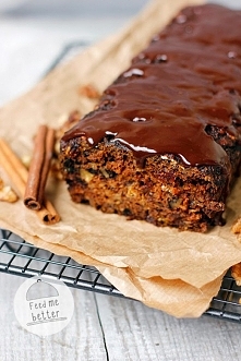 Dietetyczne ciasto dyniowe z orzechami.