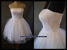 Handmade Sukienka o kroju r...