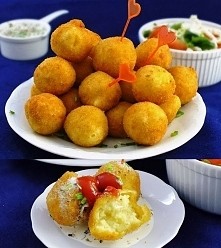 Kulki ziemniaczane z serem