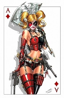 Harley Quinn na karcie