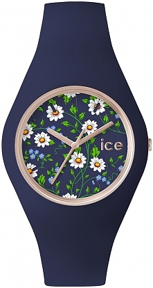 Piękny zegarek w kwiaty. Miła w dotyku guma tworzy pasek i kopertę. Zegarek jest niezwykle oryginalny i bardzo wygodny w noszeniu.