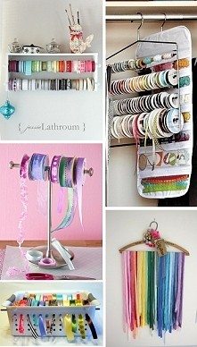 sposób na porządki ze wstążkami (: