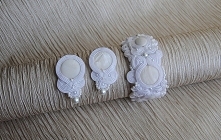 Więcej biżuterii rękodzieła na www. facebook. com/MSsoutache/ - bez spacji, pozdrawiam, Marta Skrodzka soutache