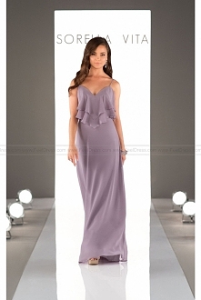 Sorella Vita Boho Chiffon Bridesmaid Dress Style 8796