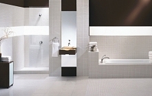 jasna mozaika na ścianie