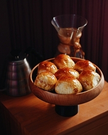 Drożdżowe bułeczki z czekol...