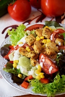 Sałatka gyros w wersji ligh...