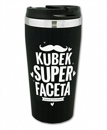 kubek termiczny dla super faceta
