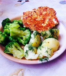 niedzielny obiad po trening...