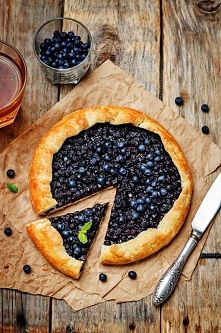 GALETTE Z BORÓWKAMI