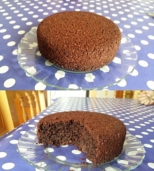 i kolejny wypiek do kolekcji. bez mąki. miska, widelec i ! upiekłam go w garnku z braku brytfanki :) fitpychota :*