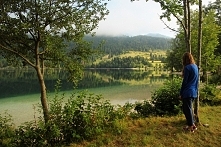 Jezioro Bohinj w Słowenii