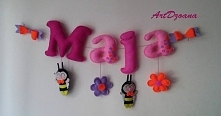 Moje własnoręcznie robione literki, po więcej zapraszam na mój profil na facebook'u : ArtDzoana