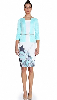 Sukienka imitacja garsonki