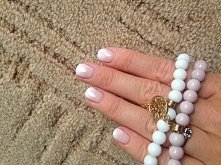 i kolejne moje ulubione :) 051 i 001 oraz moje ozdóbki:) SEMILAC