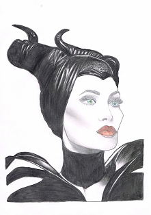 My Maleficent Drawing