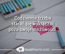 Codziennie trzeba starać ai...