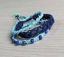 Makrama blue set