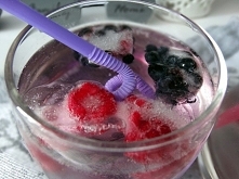 Kolorowe kostki lodu :) na upalne dni :)