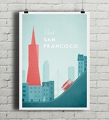 San Francisco - vintage plakat