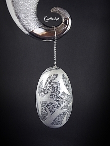 rzeźbiona wydmuszka ażurowa pisanka Sylwia Krasoń-Nowińska Quillart Lublin