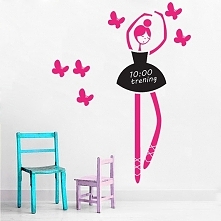 Naklejki ściennd tablica do pisania kredą balet