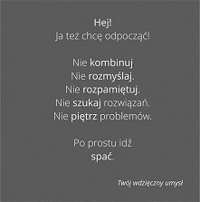 Dzisiaj jakaś taka bezsenna...