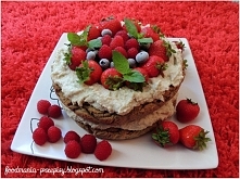 BEZGLUTENOWY NAKED CAKE