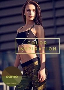 Legginsy Paulo Connerti / moro