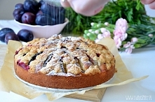 Proste ciasto ze śliwkami - przepis po kliknięciu na zdjęcie :)