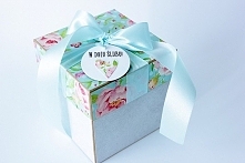 Pudełko ślubne ze skarbonką sówką