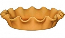 Forma ceramiczna okrągła z rantem (średnica 26,5 cm), pomarańczowa – Emile Henry