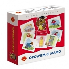 Opowiem Ci Mamo Zabawka Edukacyjna dla Dzieci od lat 3 polegająca na ułożeniu logicznej historyjki z kart. 

Zabawka uczy rozumienia następstw czasowych i logicznego myślenia, d...