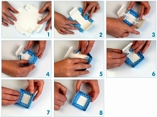 Kartonowe pudełeczko z partytajm idealnie nadaje się na podziękowania dla gości weselnych. Wystarczy włożyć w nie ulubione słodycze.