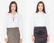 Aa wam która się bardziej podoba?? Klasyczna biała na guziczki czy może z wiązanym dekoltem ??