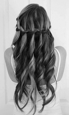 Warkocz i fale. Perfekcyjnie :D