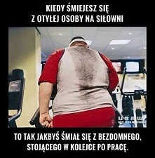 100 % słuszności. Jeśli ktoś chce nad sobą popracować, to warto to pochwalić, a nie śmiać się za plecami.